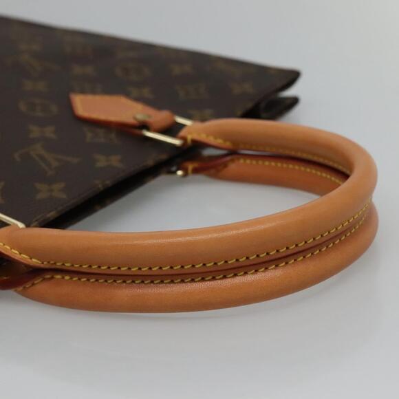 LOUIS VUITTON Monogram Sac Plat Hand Bag M51140 - Picture 7 of 16